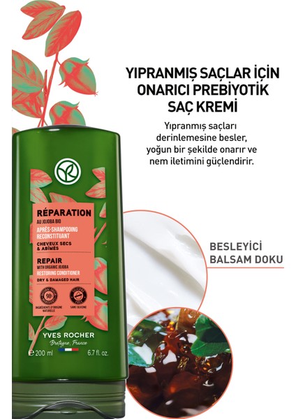 Yves Rocher Yves Rocher Yıpranmış Saçlara Özel Onarıcı Bakım SETI-9916629