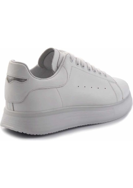 Beyaz Hakiki Deri Erkek Sneaker E01398202503 modelleri