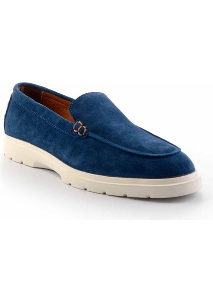 Mavi Süet Hakiki Deri Erkek Casual Ayakkabı E01585722502 fiyatları