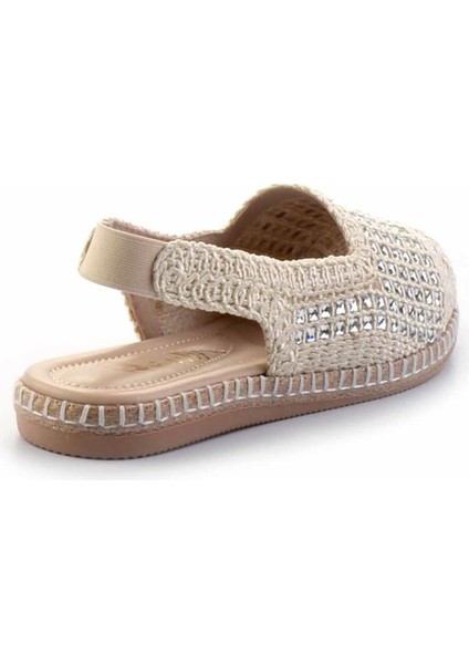 Bej Örgü Kadın Espadril K05117155016 modelleri