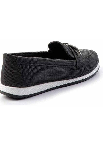 Siyah Kadın Loafer Ayakkabı K01621111109 fırsatları