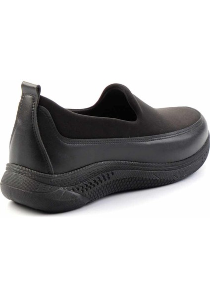 Siyah Siyah Streç Kadın Casual Ayakkabı K01451010309 fırsatları