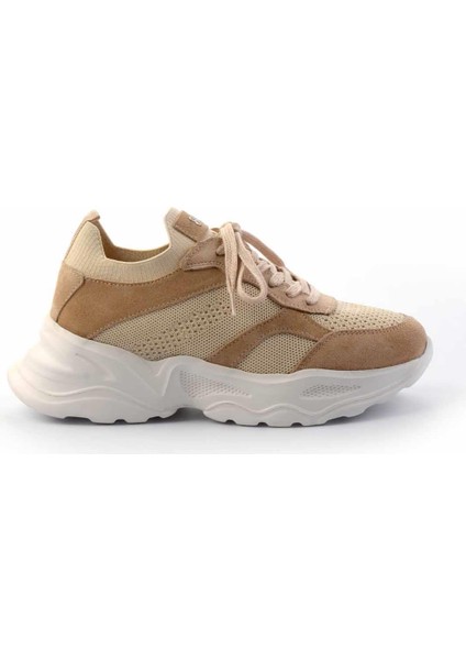 Bej Triko Kadın Sneaker K01120100082