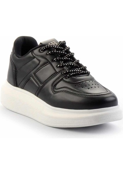 Siyah Beyaz Kadın Sneaker K01478103309 modelleri