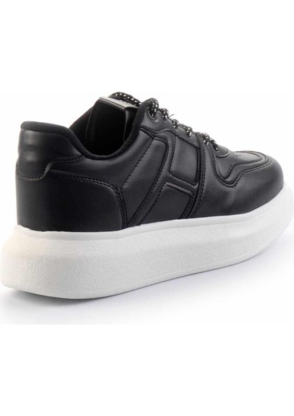 Siyah Beyaz Kadın Sneaker K01478103309 fırsatları