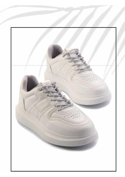 Beyaz Kadın Sneaker K01478103309