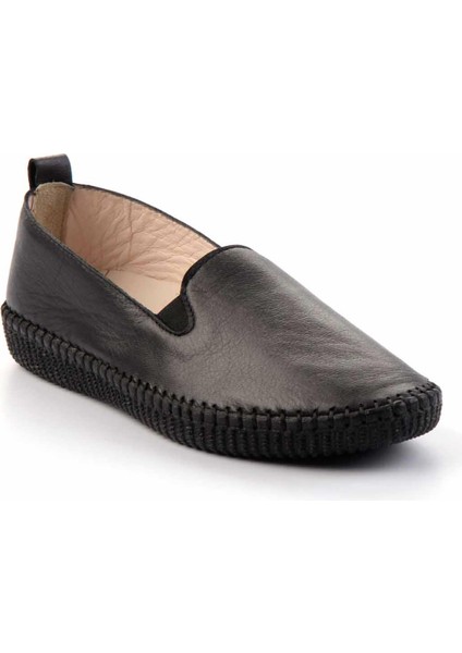 Siyah Hakiki Deri Kadın Babet K01462025203 modelleri