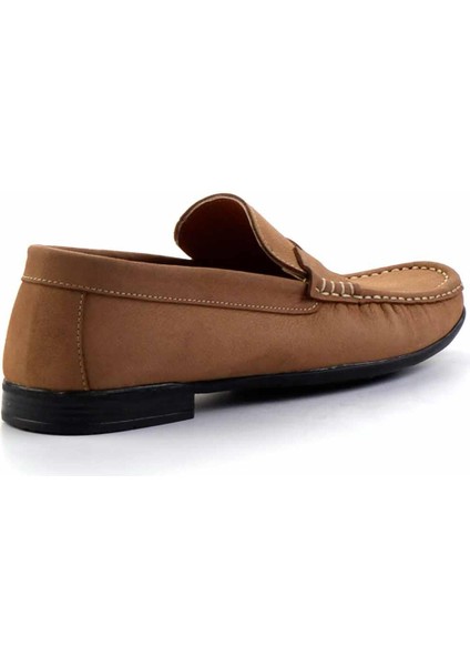 Vizon Nubuk Hakiki Deri Erkek Loafer Ayakkabı E01733033601 fırsatları