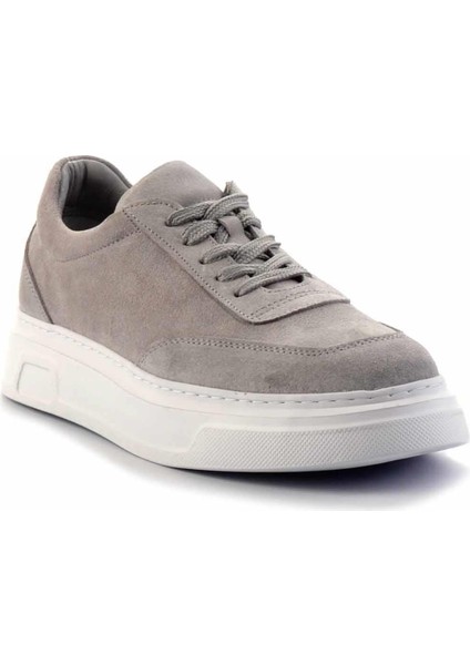 Gri Süet Hakiki Deri Erkek Casual Ayakkabı E01585735302 modelleri