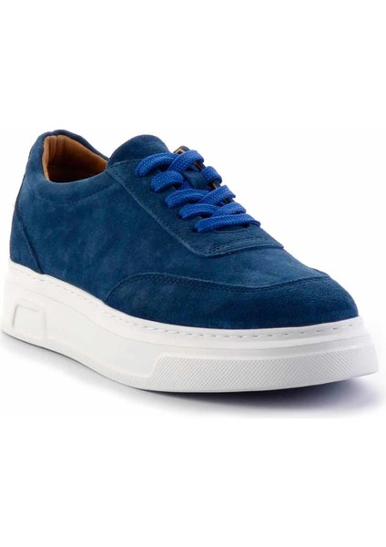 Mavi Süet Hakiki Deri Erkek Casual Ayakkabı E01585735302 modelleri