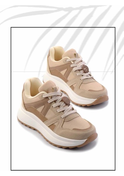 Bej File Kadın Sneaker K01412600022 fırsatları