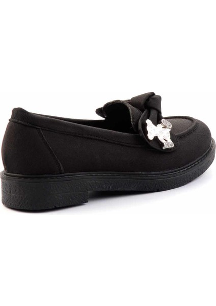 Siyah Kumaş Kadın Loafer Ayakkabı K01257060704 modelleri