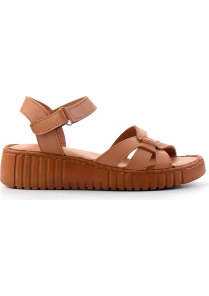 Taba Hakiki Deri Kadın Sandalet K05763092603 fiyatları