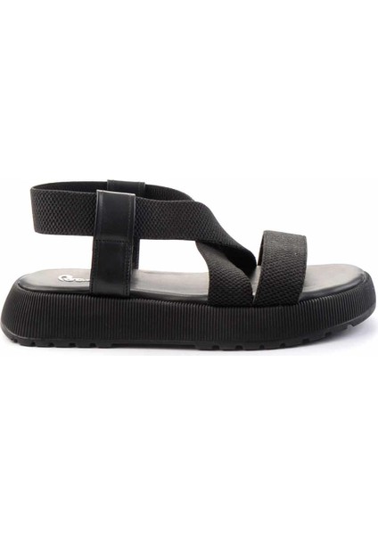 Siyah Kadın Sandalet K05397085009