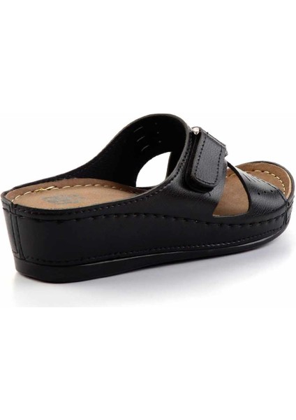 Siyah Kadın Terlik K04446185809 modelleri