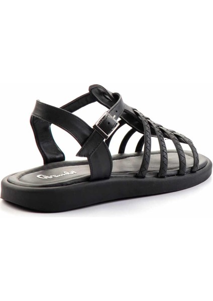 Siyah Kadın Sandalet K05875100109 modelleri