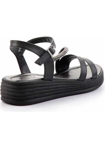 Siyah Kadın Sandalet K05823023109 modelleri