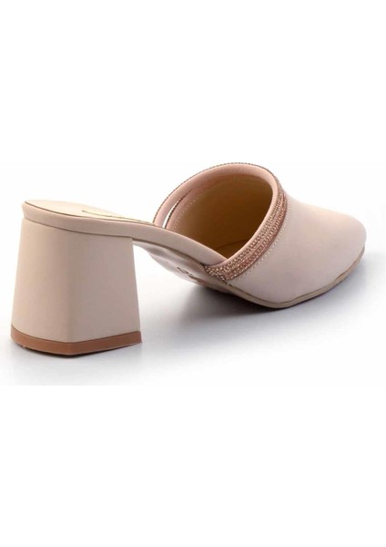 Bej Kumaş Kadın Terlik K04233007304 modelleri