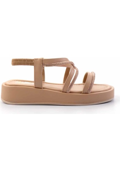 Nude Kadın Sandalet K05156080409 fiyatları