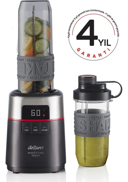 ARZUM AR1148 SHAKE'N TAKE DREAM KISESEL BLENDER K:4 AD