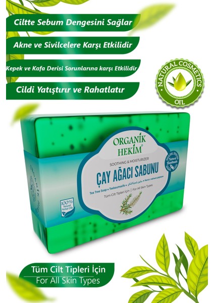 Çay Ağacı Yağı Sabunu 140 Gram