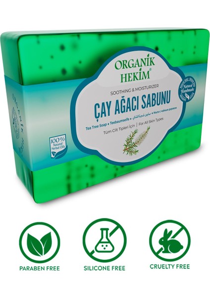 Çay Ağacı Yağı Sabunu 140 Gram