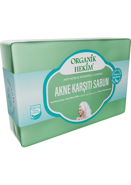 Akne Karşıtı Doğal Kırışık Sabunu Antı Acne Soap