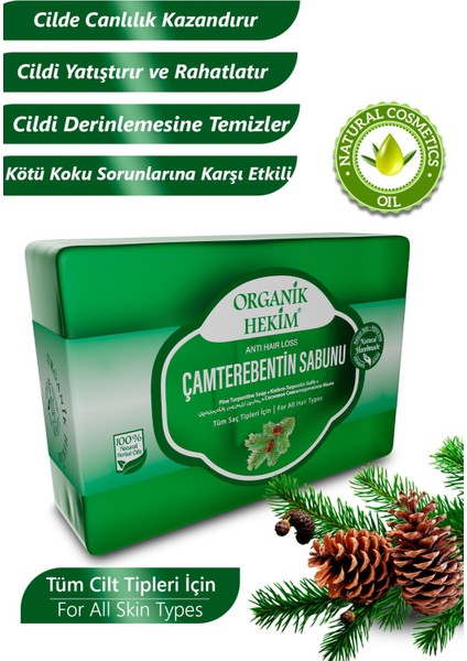 Çam Terebentin Katı Sabunu 140 Gram