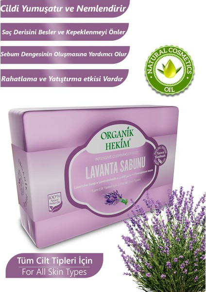 Lavanta Özlü Katı Sabun 140 Gram