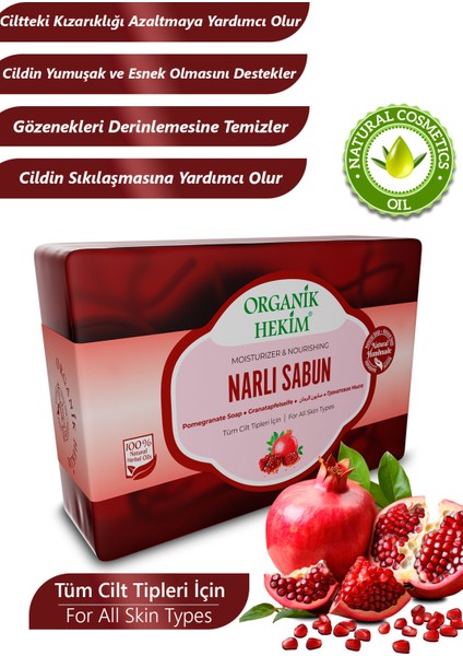 Narlı Sabun - Pomagranate Soap