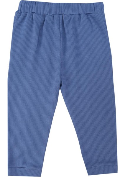 Unisex Bebek Bel Lastikli Raporlu Cepli Tek Alt Eşofman Altı fiyatları