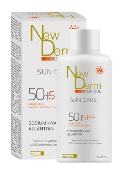 Güneş Kremi 50 Spf Güneş Kremi 150 ml Sun Care