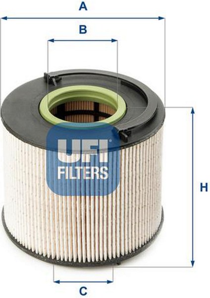 Yakit Filtresi Vw Touareg 3.0 Tdi-3.0 V6 Tdi- Audi Q7 3.0-4.2 Tdi 06-10 -Porsche Cayenne 3.0tdi 18051