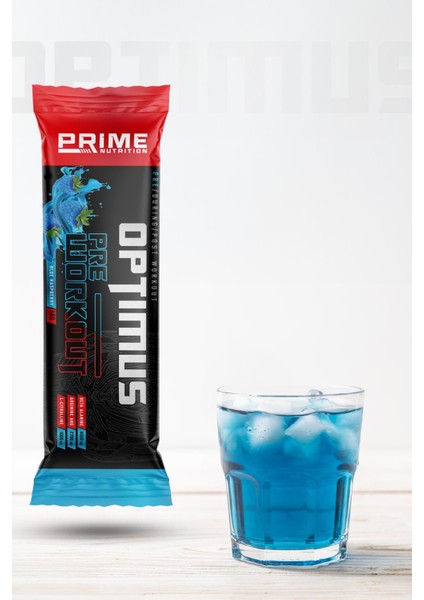 Optimus Pre-Workout 14 Gram (Tek Kullanımlık) - Blue Raspberry