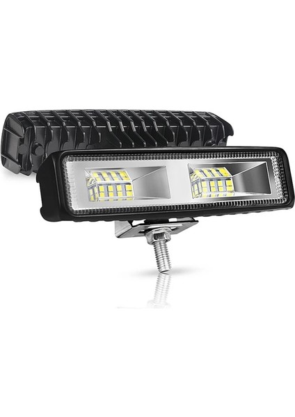 FZ Garage Beyaz LED Off Road Sis Panjur Farı Çalışma Lambası 16 LED 12-24V 24W