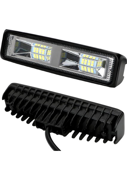 FZ Garage Beyaz LED Off Road Sis Panjur Farı Çalışma Lambası 16 LED 12-24V 24W