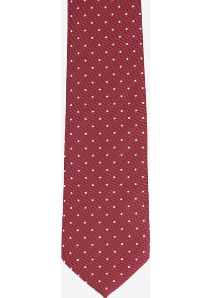 ALTINYILDIZ CLASSICS Erkek Bordo-Beyaz Desenli Kravat fiyatları