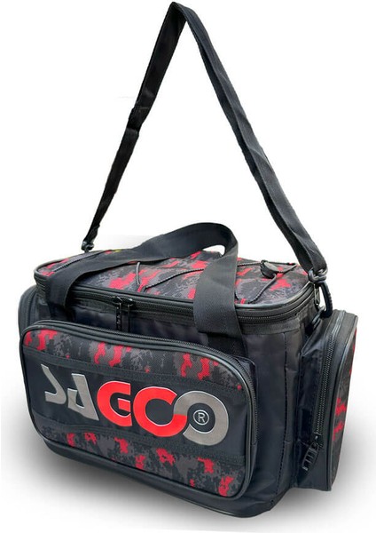 Tackle Bag Red Camo Balıkçı Malzeme Çantası