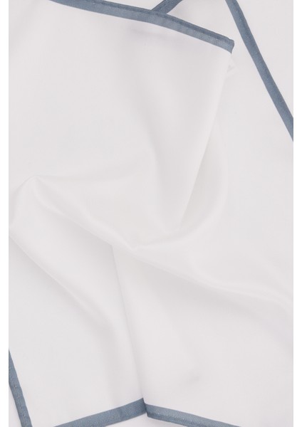 ALTINYILDIZ CLASSICS Erkek Beyaz-Gri Desenli Mendil modelleri