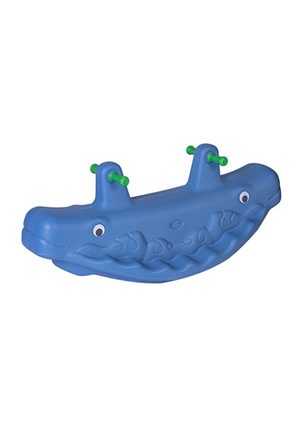 OSER DIŞ TİCARET Sallanan Balina Renkli Sallanan Oyuncak Çocuklar Için Eğlenceli Plastik Oyuncak Modelleri