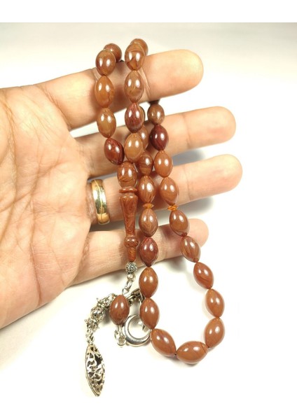 Gümüş Kaplama Püskül Kombinli Sıkma Kehribar Sertifikalı 4529 indirimleri