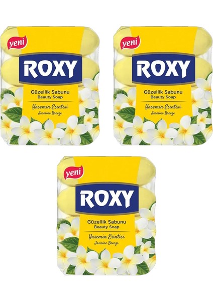 Roxy Güzellik Sabunu Yasemin 4X70 gr x 3 Adet fiyatları