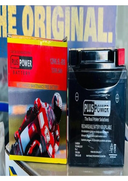 12V 6.5 Amper ( 12N 6.5l-Bs ) Plus Power Motorsiklet Aküsü. Yeni Üretim fiyatları