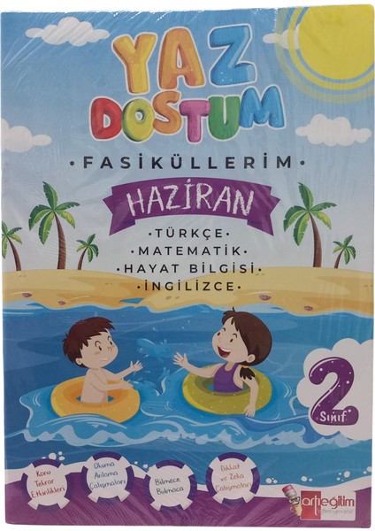 2.Sınıf Yaz Dostum Yaz Tatil Kitabı Tüm Dersler Seti