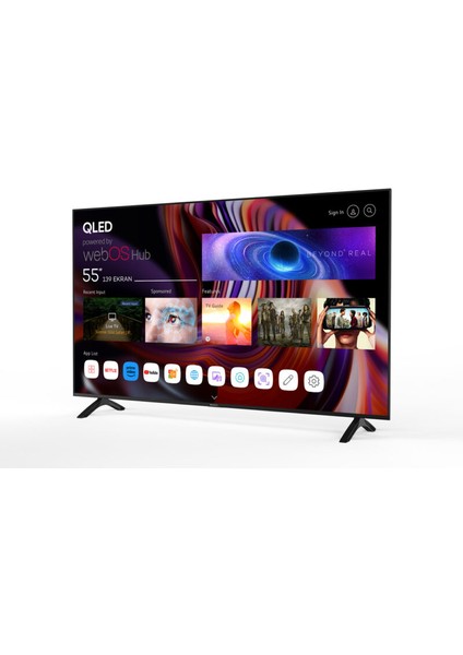 SN55QMN252 55" 139 Ekran Dahili Uydu Alıcılı 4K Ultra HD Smart QLED TV