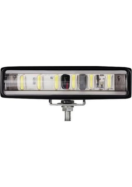 FZ Garage Beyaz LED Off Road Sis Panjur Farı Çalışma Lambası 6 LED 12-24V 18W