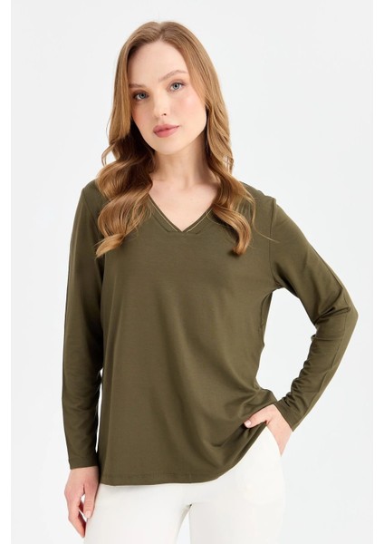 Kadın Uzun Kollu Bluz