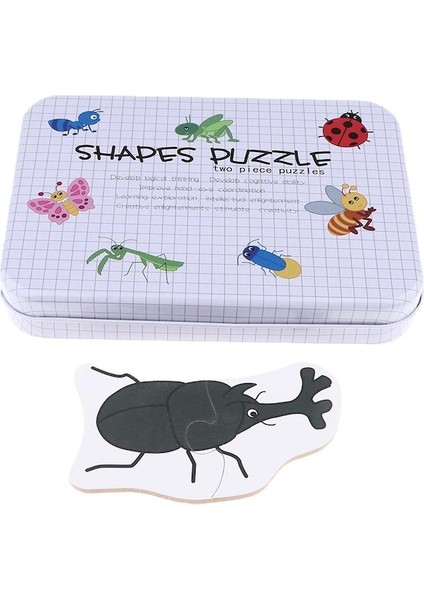 Suntek Ahşap Bloklar Yapboz Yapboz Okul Öncesi Oyuncaklar (Yurt Dışından)