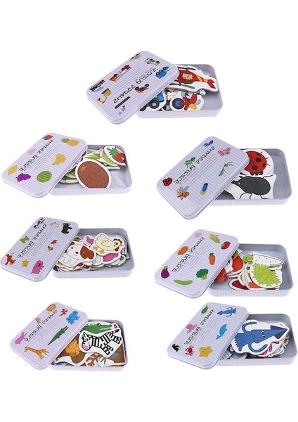 Suntek Ahşap Bloklar Yapboz Yapboz Okul Öncesi Oyuncaklar (Yurt Dışından)