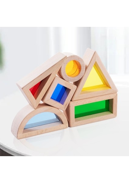 Suntek 6 Inşaat Yapı Oyuncak, Montessori Oyuncaklar Inşaat (Yurt Dışından)